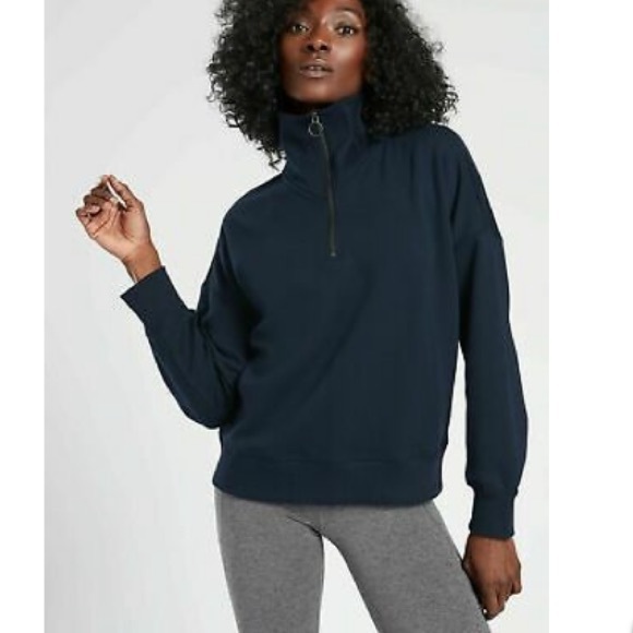 Athleta Tops - Athleta Cozy Karma 1/4 zip